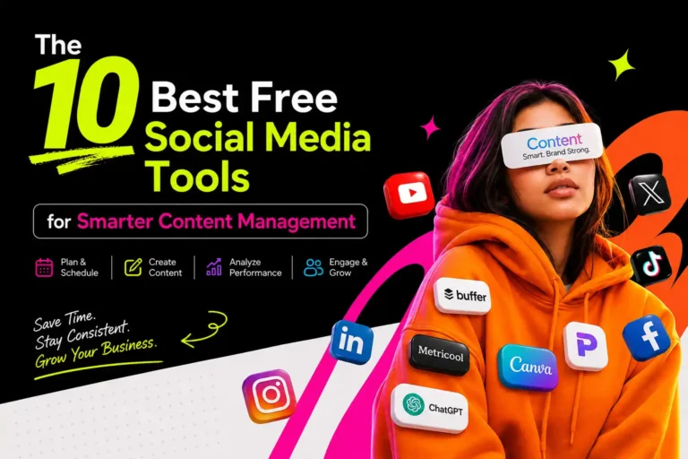 The 10 Best Free Social Media Management Tools for Smarter Content Management